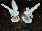 Andrea by Sadek White Dove & Pigeon Porcelain Bird Figurine Collectible — photo 1