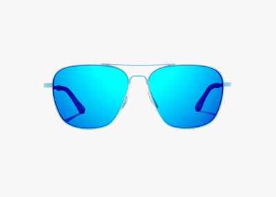BAJIO Snipes Light Blue Matte | Mirror Polycarbonate Sunglasses