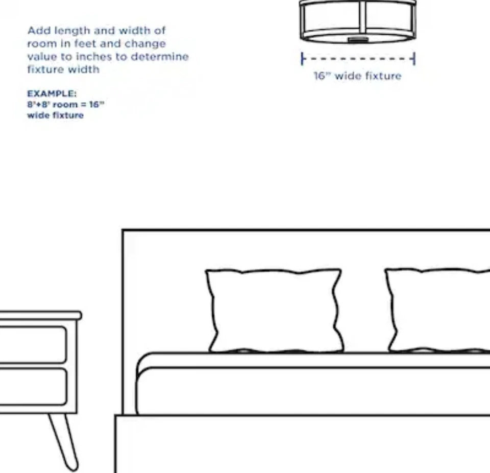 Inspire 13 pol. Luminária de teto de grafite 2 luzes montagem embutida tambor P350130-143 - Imagem 4 de 4