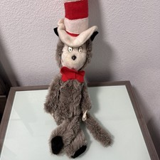 DR SEUSS Vintage CAT IN THE HAT Plush Doll EDEN TOY INC 1979 Excellent 23 Inches
