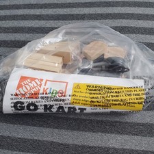   Home Depot Kids Workshop Go Kart Wooden Craft Kit New Sealed