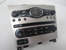 2008-2009 EX35 Dash AC Temperature Climate Control Switch Dual Zone Audio Clock