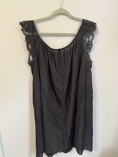 Amanda Rich Silky Lace Night Gown- Large