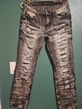 Trestles Supply Co Boys Jeans Size 18 California Republic Distressed Acid...