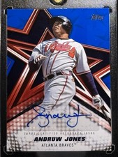 2025 TOPPS #BSA-AJ BASEBALL STARS AUTOGRAPH ANDREW JONES /150 - NEW HOF!