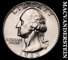 1963 Silver Washington Quarter-Choice Gem BU Lustrous No Reserve #i6684