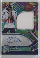 2021 Panini Spectra Rookie Celestial Prizm 15/99 Davis Mills Patch Auto 15r3