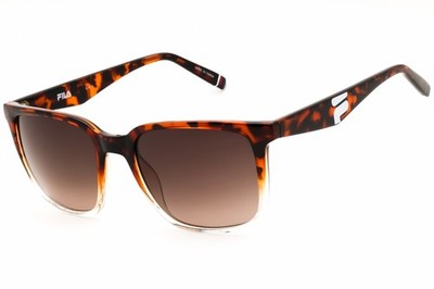 FILA SFI188 09AX Havana/Light Brown Gradient 54-19-145 Sunglasses New Authentic