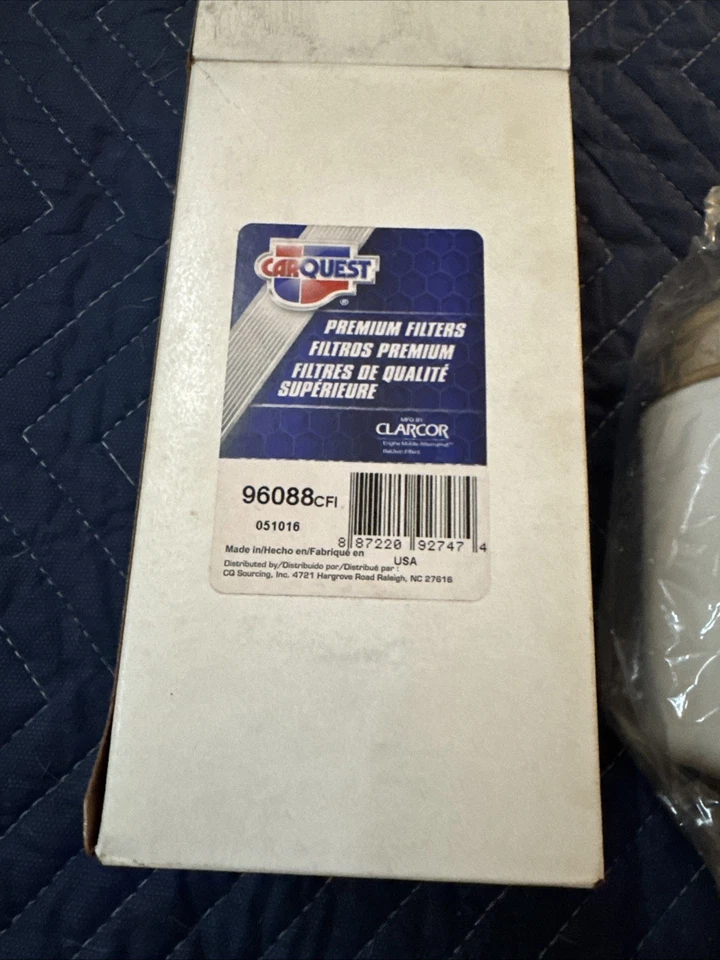 (Conjunto de 3) Filtro de combustível Carquest Premium número da peça 96088 - Imagem 3 de 3