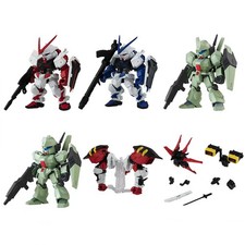 Mobile Suit Ensemble 19 Bandai Gundam Capsule Assembly Model Kit Collectible