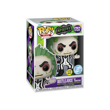 Beetlejuice Auf Grabstein Exklusive GLOW POP Plus #1757 Vinyl Figur FUNKO