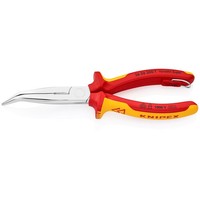 Knipex 26 26 200 T Bk Vde Flachrundzange Mit BefestigungsöSe
