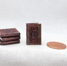 ADELAIDE’S MEDIEVAL ILLUMINATED BOOK OF HOURS Miniature 1:12 Scale Latin Prayer