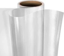 Clear Self-Adhesive Lamination Vinyl Roll for Die-Cutters and Vinyl Plotters (12