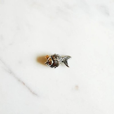 Pandora Sterling Silver 925 Russian Fairytale Fish Charm