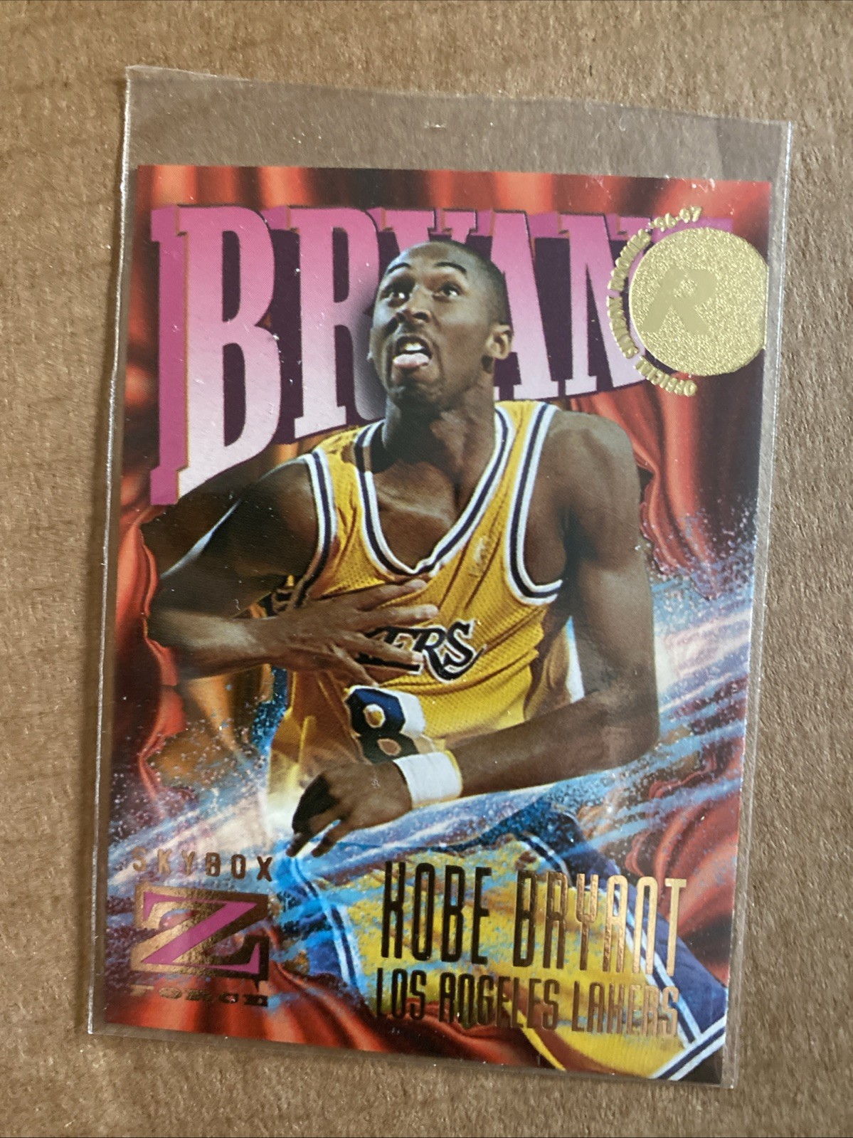 1996-97 Skybox Z Force - Kobe Bryant #142 (RC)