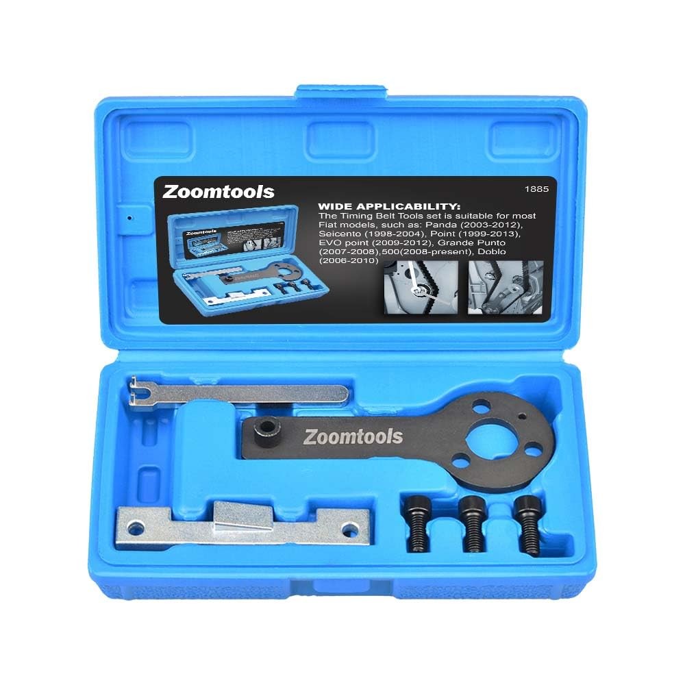 Set Strumenti Bloccaggio Fasatura Motore Auto Utensili Meccanici Fiat - Miniatura 15
