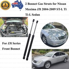2 Front Hood Lift Supports Shocks Gas Struts For Nissan Maxima 2003-2008 Sedan