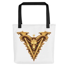 BIG V Print Tote Bag