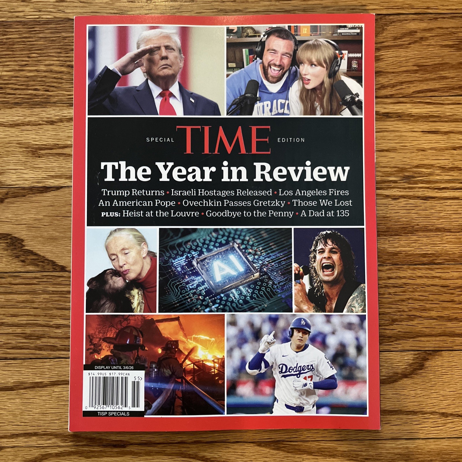 TIME Magazine SPECIAL YEAR IN REVIEW 2025 TRUMP TAYLOR SWIFT OZZY Shohei Ohtani