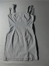 Forever 21 Gingham Mini Dress Black White Size M