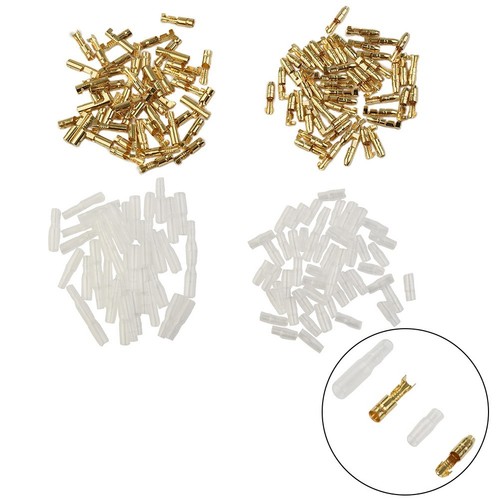 200x 3 9 mm männlich weiblich elektrische Kabel Draht Verbindungs Terminal Satz - Bild 2 von 21