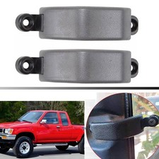 2X Rear Quarter Window Glass Lock Latch Grey For Toyota Tacoma T100 Pickup 89-00