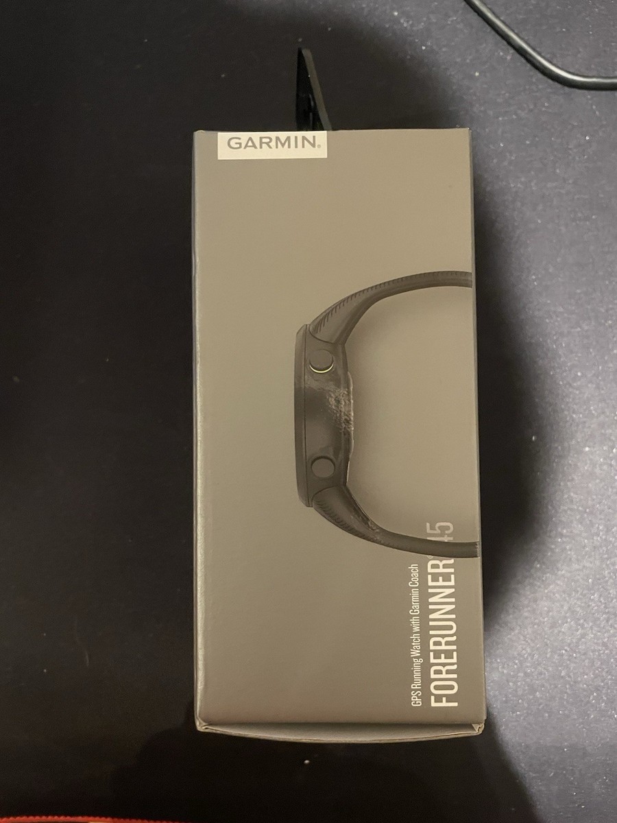 Garmin Forerunner 45 GPS Running Watch, Large Black for sale