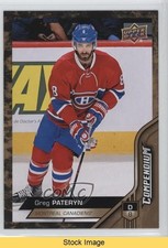 2016-17 Upper Deck Compendium Gold Greg Pateryn #438 READ 4i0