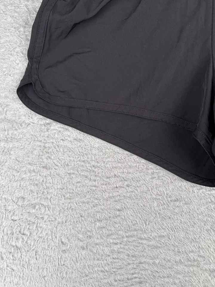 Pantalones Cortos Bilabong Mujer Medianos Negros Sudor Mezcla Poliéster Playa Piscina 34x4 Foto 3 de 4