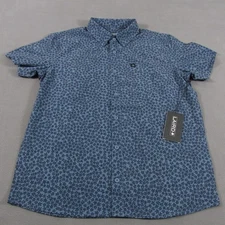 Laird Shirt Men Small Button Up Quick Dry PerformanceStretch Harbour Air Ripstop