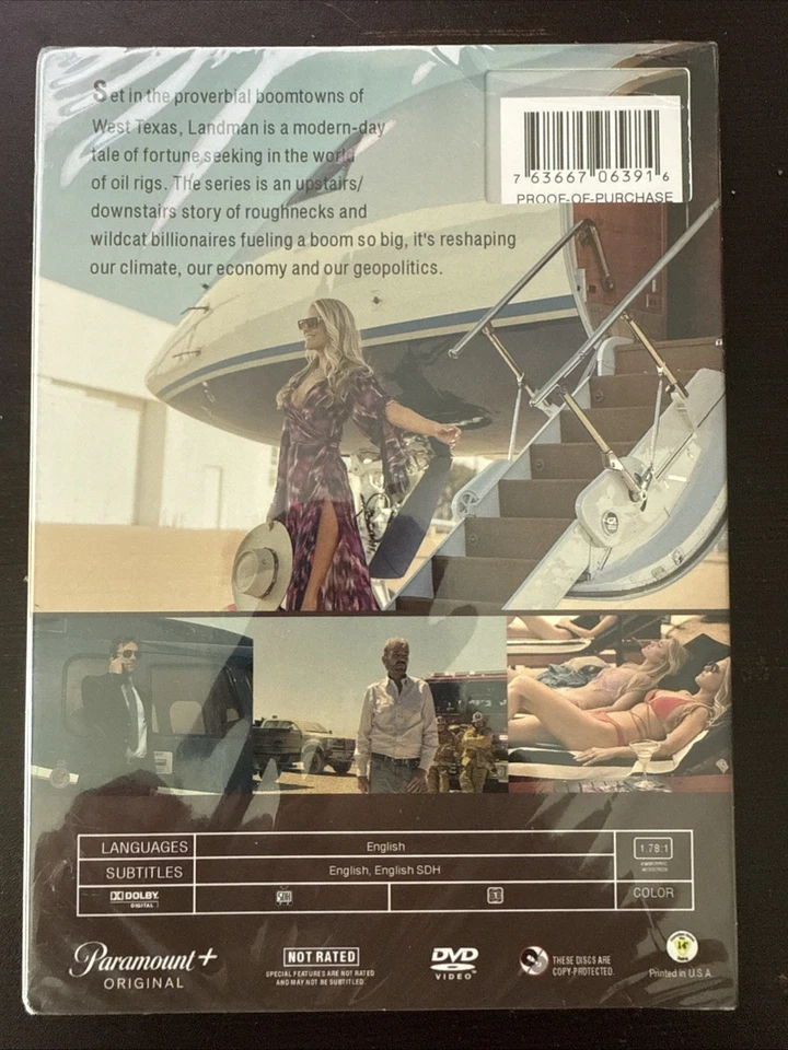 Landman Season 1 DVD - Free shipping - Image 2 of 2