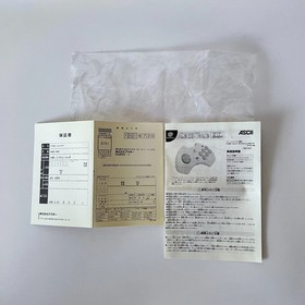 SEGA Dreamcast ASCII PAD FT Special CAPCOM ASC-1301M Black Complete Box Unused