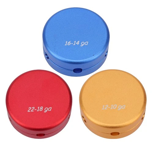 3PCS Dual Cavity Butt Connector Mould Weather Proof Wire Splicing Mould Marine