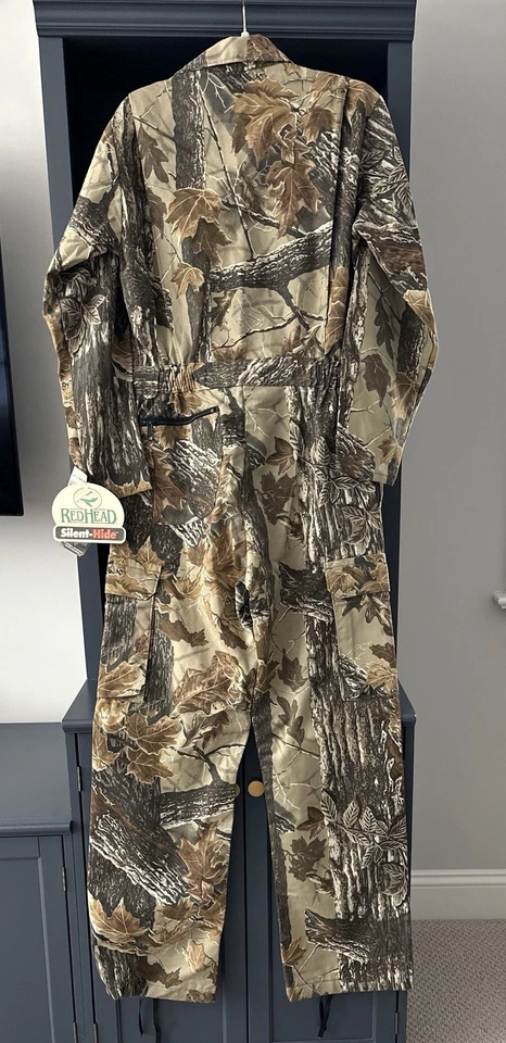 NWT Redhead Silent Hide Camo Coveralls Size small - Image 2 of 4