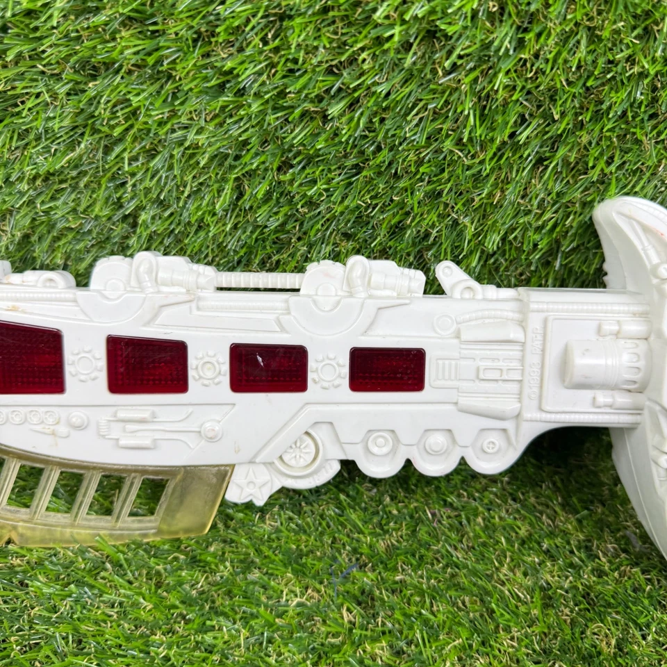 Bandai Mighty Morphin Power Rangers 1993 espada blanca sable de poder sin probar como está Foto 4 de 4