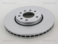 2X Triscan Bremsscheibe Coated 8120 24136C FüR Opel Saab Cadillac Vectra Z02 CC