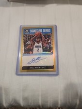 2018-19 Donruss Optic Signature Series Gold Prizm 3/10 Jarell Martin Auto 