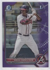 2022 Bowman Chrome Prospects Purple Refractor /250 Mahki Backstrom #BCP-121 06qf