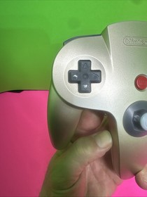 Nintendo 64 - OEM N64 Gold Limited Edition NUS-005 Controller~AUTHENTIC L@@K