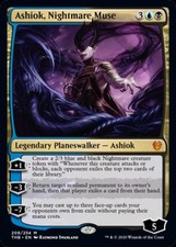 MTG English Ashiok, Nightmare Muse NM Normal Theros Beyond Death