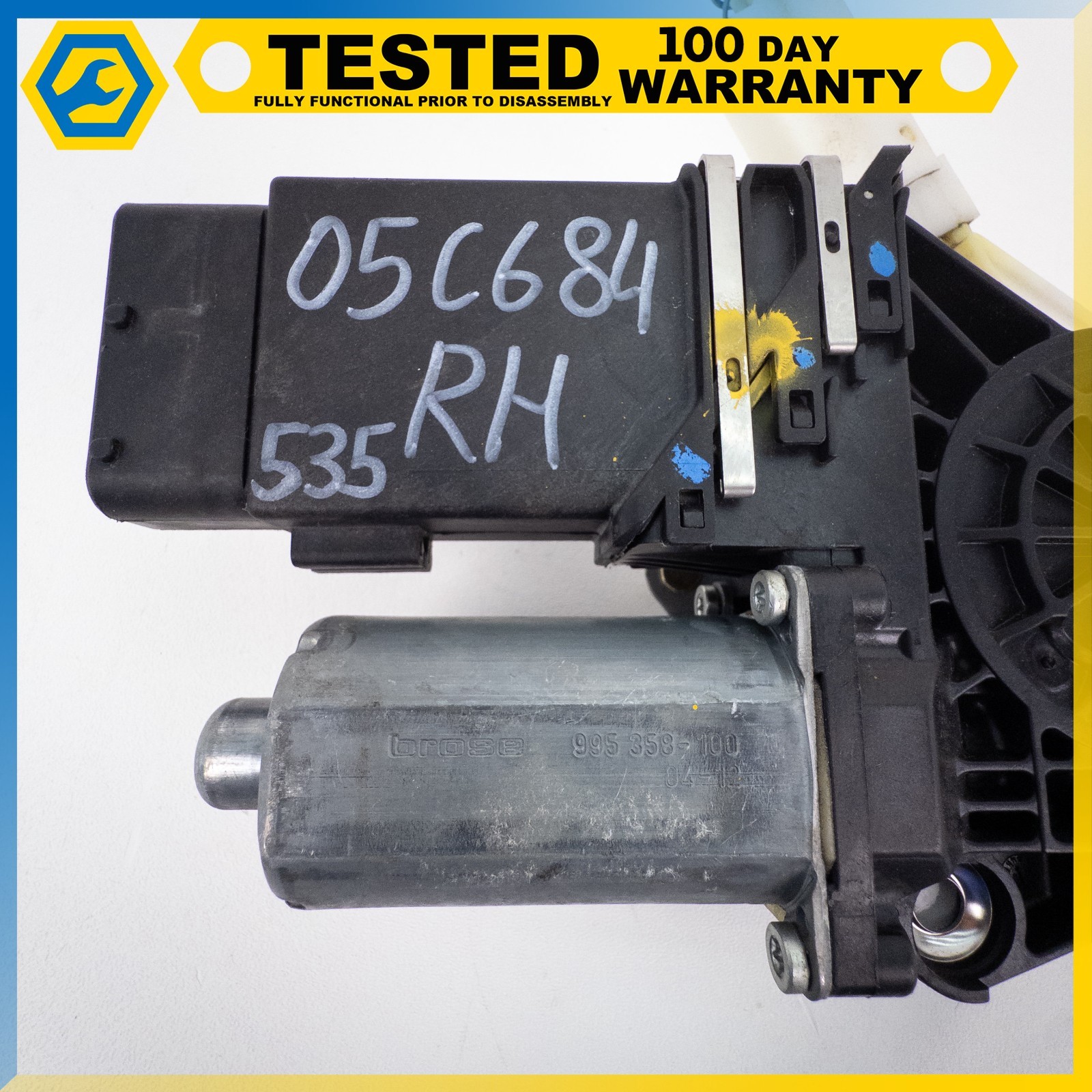 Chevrolet Corvette 2005-2013 Front Right Power window motor