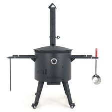 Gusseisen Kazan 22 L Kasan Ablagetisch Feuerofen Utschak Ø 49 cm Учак Учаг Uchag