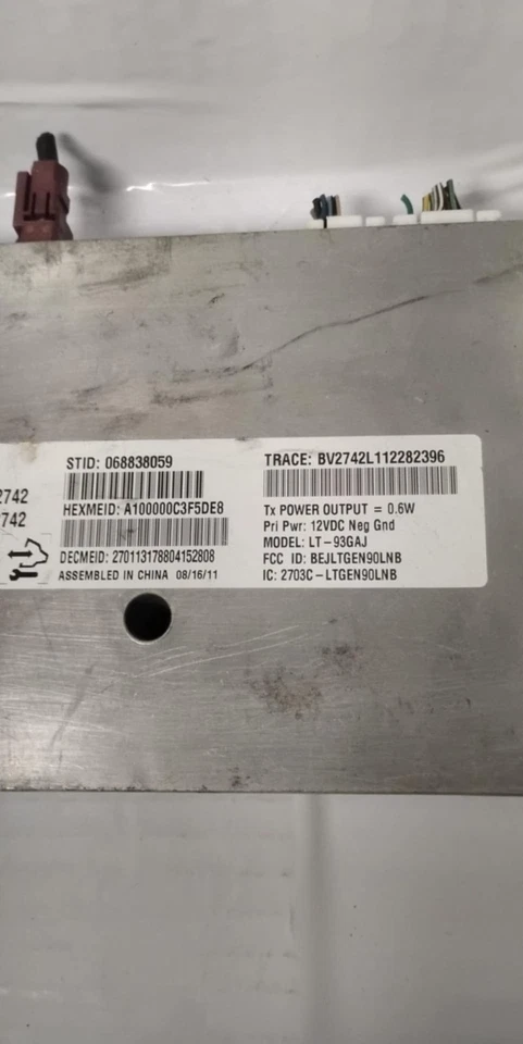 GMC YUKON XL 1500 2012-2014 TABLERO COMUNICACIÓN ONSTAR MÓDULO DE CONTROL OEM Foto 4 de 4