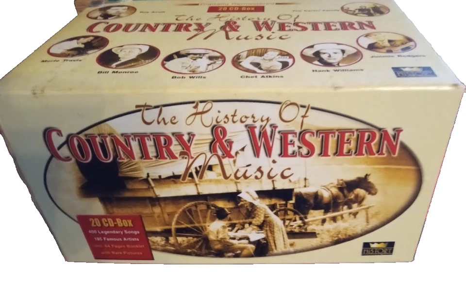 The History of Country & Western Music 20 CD Boxed Set/ 185 Artists / 400 Songs - Image 2 of 4