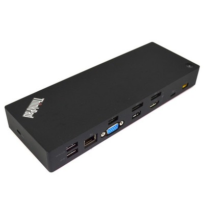 Lenovo 40AC ThinkPad Thunderbolt 3 Dock 13 Port Docking Solution -No PWR Adapter
