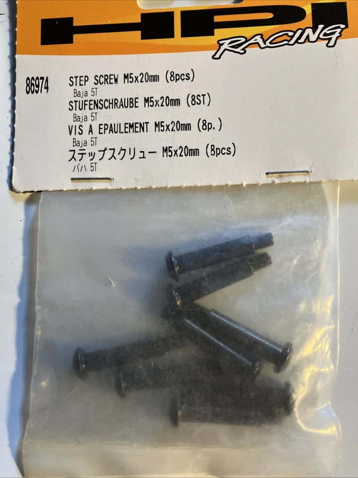 HPi BAJA 5T Hardware 86974 Step Screw - Image 2 of 4