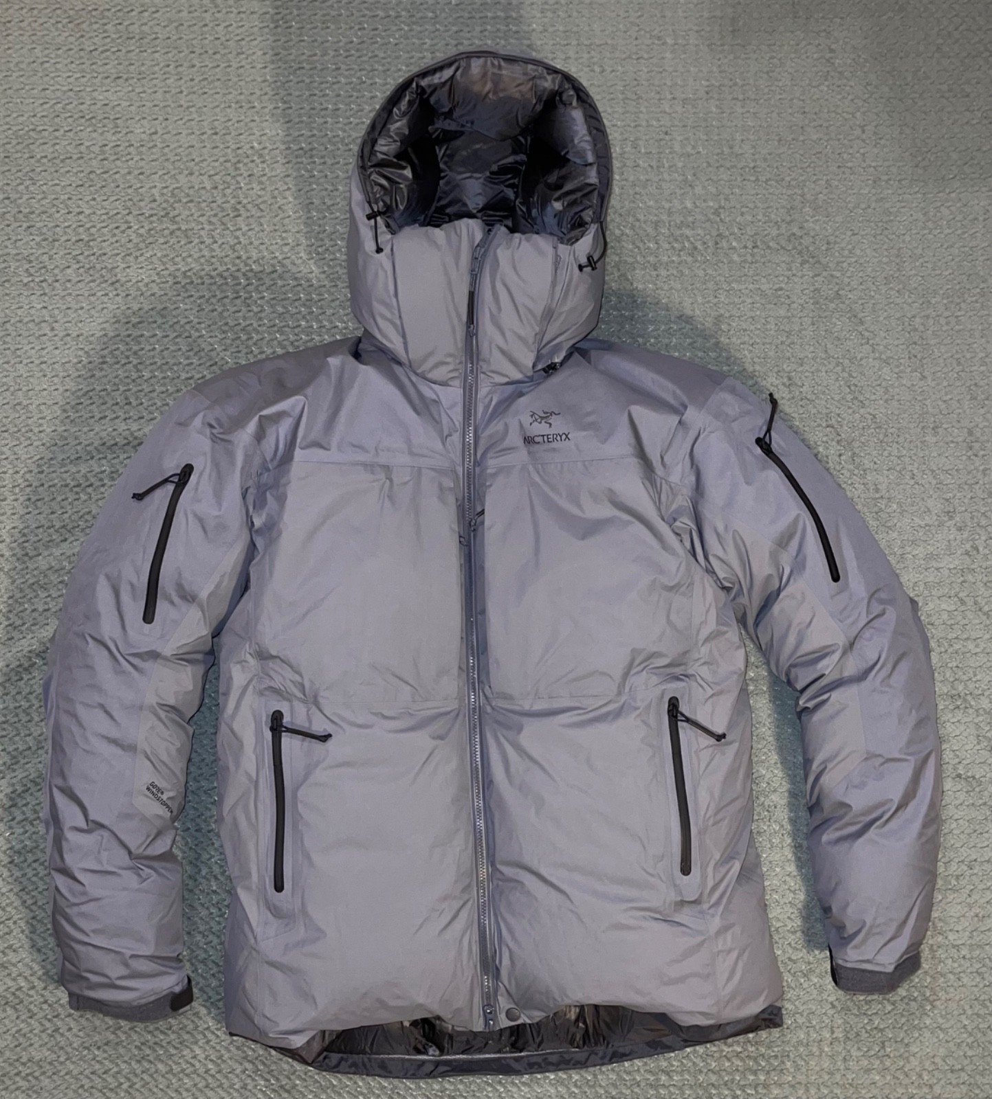 ARC’TERYX LEAF COLD WX SVX PARKA MEN’S MEDIUM HARRIER NWOT RARE image 2