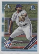 2019 Bowman Draft Chrome Sky Blue Refractor Alek Manoah #BDC-3 04z0
