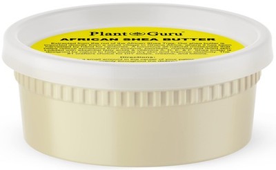Plant Guru Raw African Shea Butter 8 oz. 100% Pure 8 Ounce (Pack of 1), Ivory